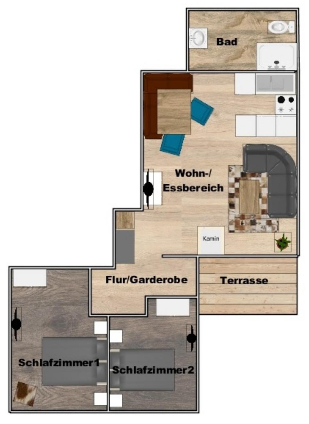 Appartementhaus Zraunig Flattach Pokój zdjęcie